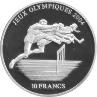 Kongo 10 Francs 2003 - XXVIII. Olympische Spiele 2004 in...