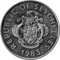 Seychellen 25 Rupees 1983 - F.A.O. Weltfischereikonferenz 1984 - Ku-Ni