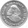 Südafrika 2,5 Cents 1961 - Jan van Riebeeck - Silber