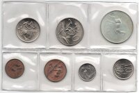 Südafrika Kursmünzensatz 1968 - Inschrift "SUID-AFRIKA"