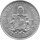 Bermuda 1 Crown 1964 - Königin Elisabeth II. - Silber