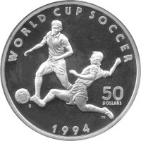 Marshall Islands 50 Dollars 1994 - XV. Fußball WM...