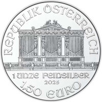 Österreich Wiener Philharmoniker 2025 1 oz Silber