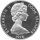 Cook Islands 5 Dollars 1976 - Mangaia Eisvogel - Silber PP