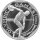 Cook Islands 10 Dollars 2001 - XXVIII. Olympische Sommerspiele 2004 in Athen "Diskuswerfer" - Silber PP