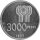Argentinien 3.000 Pesos 1977 - XI. Fußball WM 1978 in Argentinien - Silber