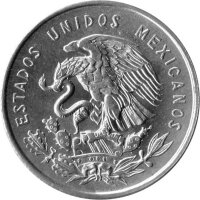 Mexiko 50 Centavos 1950 - Umlaufmünze - Silber
