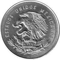 Mexiko 25 Centavos 1950 - Umlaufmünze - Silber