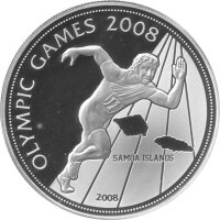 Samoa 5 Tala 2008 - XXIX. Olympische Sommerspiele 2008 in...