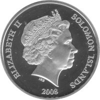 Solomon Islands 10 Dollars 2008 - XXIX. Olympische Spiele 2008 in Peking "Handball" - Silber PP