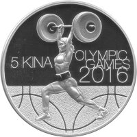 Papua Neuguinea 5 Kina 2013 - XXXI. Olympische...