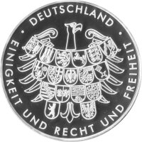 Deutschland Medaille - Peking 2008 - Deutschland-Achter - Silber PP
