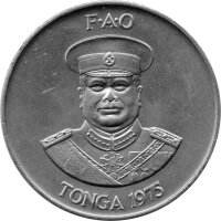 Tonga 2 Paanga 1975 - F.A.O. Welternährungsprogramm...