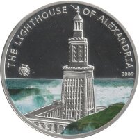 Palau 5 Dollar 2009 - 7 Weltwunder "Leuchtturm von...