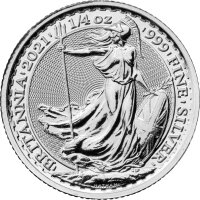 UK Britannia div. 1/4 oz Silber