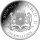Somalia Elefant 2025 1 oz Silber - Teilvergoldet