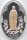 Cook Islands 5 Dollars 2008 - Lourdes - Silber PP teilvergoldet
