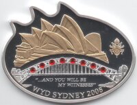 Cook Islands 5 Dollars 2008 - Weltjugendtag in Sydney -...