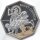 Cook Islands 5 Dollars 2009 - Heiliger Georg - Silber PP teilvergoldet