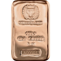 155,5 Gramm Kupferbarren Germania Mint | Neuware
