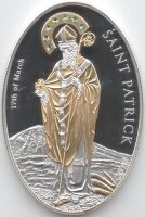 Cook Islands 5 Dollars 2010 - Heiliger Patrick - Silber...