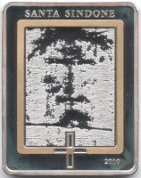 Cook Islands 5 Dollars 2010 - Grabtuch von Turin - Silber...