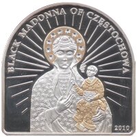 Cook Islands 5 Dollars 2010 - Schwarze Madonna von...