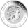 Australien Kookaburra 2017 1 oz Silber - Teilvergoldet