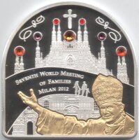 Cook Islands 5 Dollars 2012 - Weltfamilientreffen in...
