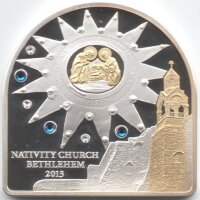 Cook Islands 5 Dollars 2013 - Geburtskirche Bethlehem -...