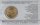 Vatikan 50 Cent 2013 - Benedikt XVI. - Coincard Nr.4