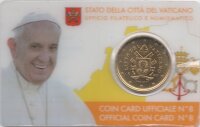 Vatikan 50 Cent 2017 - Franziskus - Coincard Nr.8