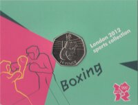 UK 50 Pence 2011 - XXX. Olympische Sommerspiele 2012 in...