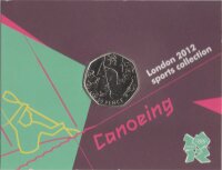 UK 50 Pence 2011 - XXX. Olympische Sommerspiele 2012 in...