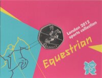 UK 50 Pence 2011 - XXX. Olympische Sommerspiele 2012 in...