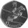 UK 50 Pence 2011 - XXX. Olympische Sommerspiele 2012 in London "Equestrian" - Ku-Ni
