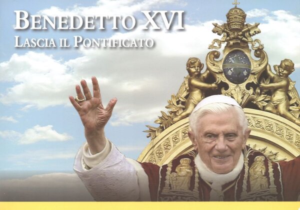 Vatikan 50 Cent 2013 - Benedikt XVI. - Numisbrief