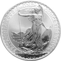 UK Britannia 2000 1 oz Silber