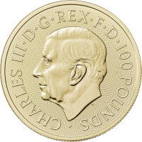 UK Tudor Beasts 6. Ausgabe 2025 Queens Panther 1 oz Gold