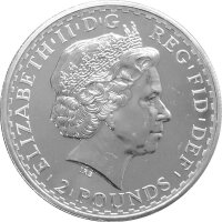 UK Britannia 2001 1 oz Silber