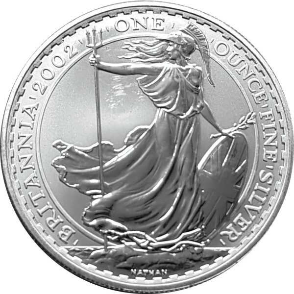 UK Britannia 2002 1 oz Silber