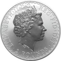 UK Britannia 2002 1 oz Silber