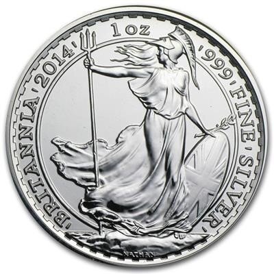 UK Britannia 2014 1 oz Silber