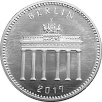 Deutschland Münze Berlin Panda 2017 1 oz Silber