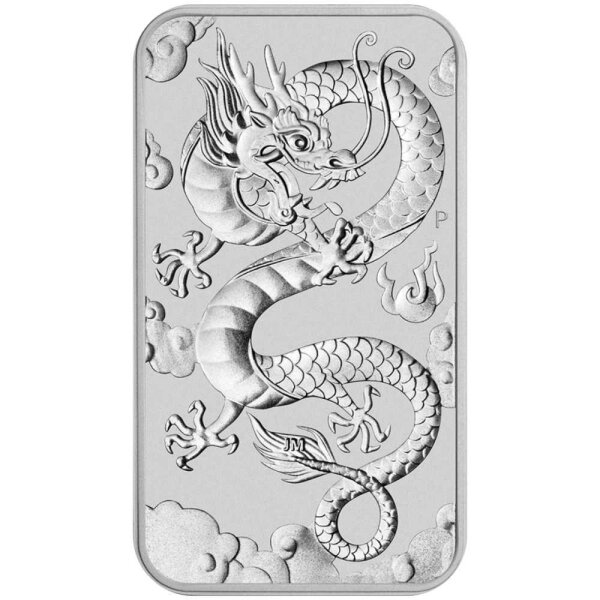 Australien Rectangular Dragon 2019 1 oz Silber
