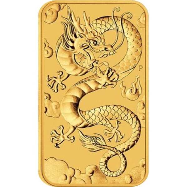 Australien Rectangular Dragon 2019 1 oz Gold