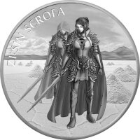 Korea ZI:SIN 2019 Scrofa Ghost 1 oz Silber