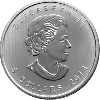 Kanada Birds of Prey 2014 Weißkopfseeadler 1 oz Silber