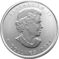 Kanada Wildlife 2. Ausgabe 2011 Grizzly 1 oz Silber