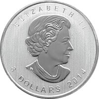 Kanada Polarfuchs 2014 1,5 oz Silber